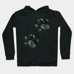 two black paws Hoodie